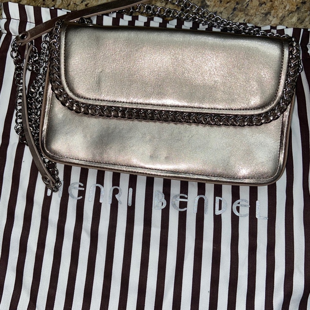 Henri Bendel Chain Clutch - Picture 1 of 5